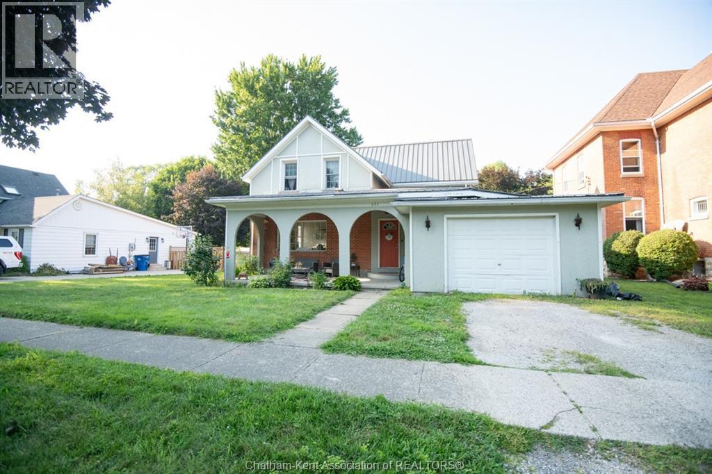 232 Hughes Street, Dresden, ON - Outdoor With Deck Patio Veranda With Facade