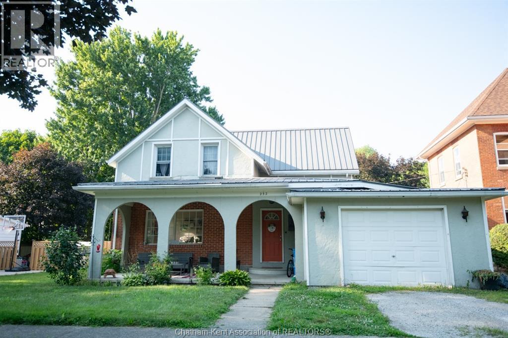 232 Hughes Street, Dresden, ON - Outdoor With Deck Patio Veranda With Facade