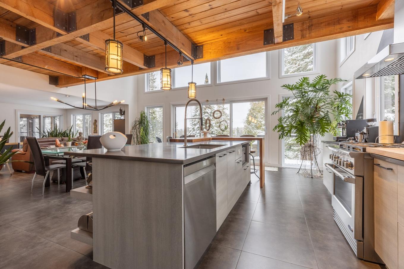 Kitchen - 421 Ch. Ferland, Saint-Michel-Des-Saints, QC - Indoor Photo Showing Kitchen With Upgraded Kitchen