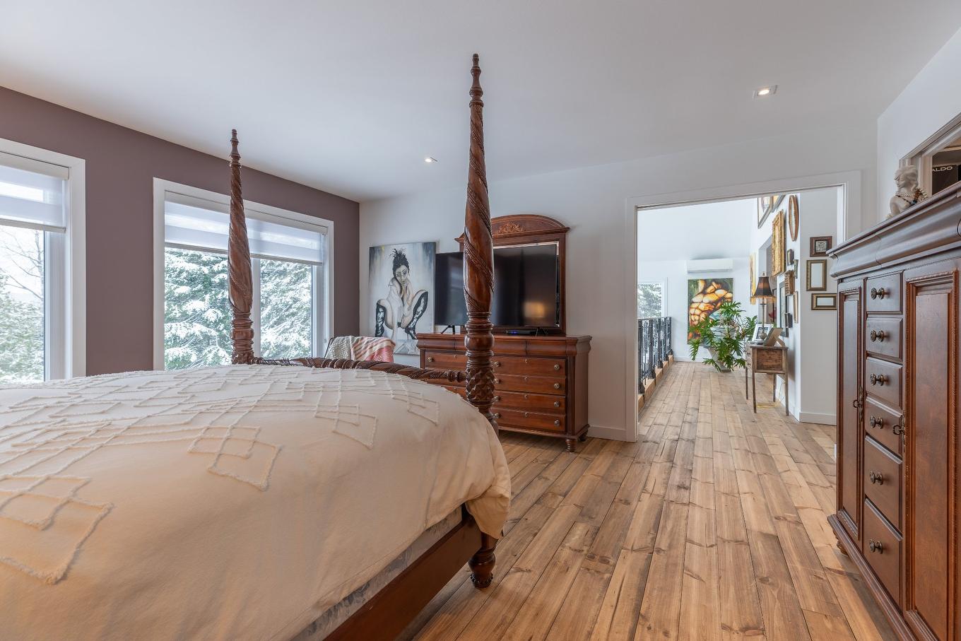 Primary bedroom - 421 Ch. Ferland, Saint-Michel-Des-Saints, QC - Indoor Photo Showing Bedroom