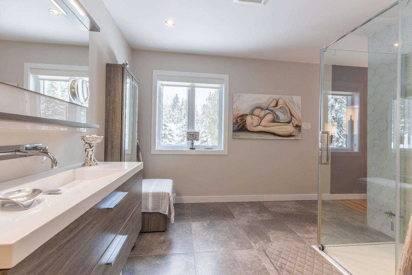 Ensuite bathroom - 421 Ch. Ferland, Saint-Michel-Des-Saints, QC - Indoor Photo Showing Bathroom