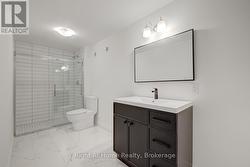 Full bath in the basement -