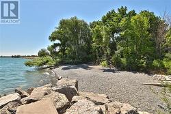 Public Beach next to Building -