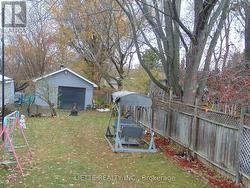 Backyard & detached garage -