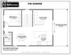 SUNRISE Second Floor Plan -