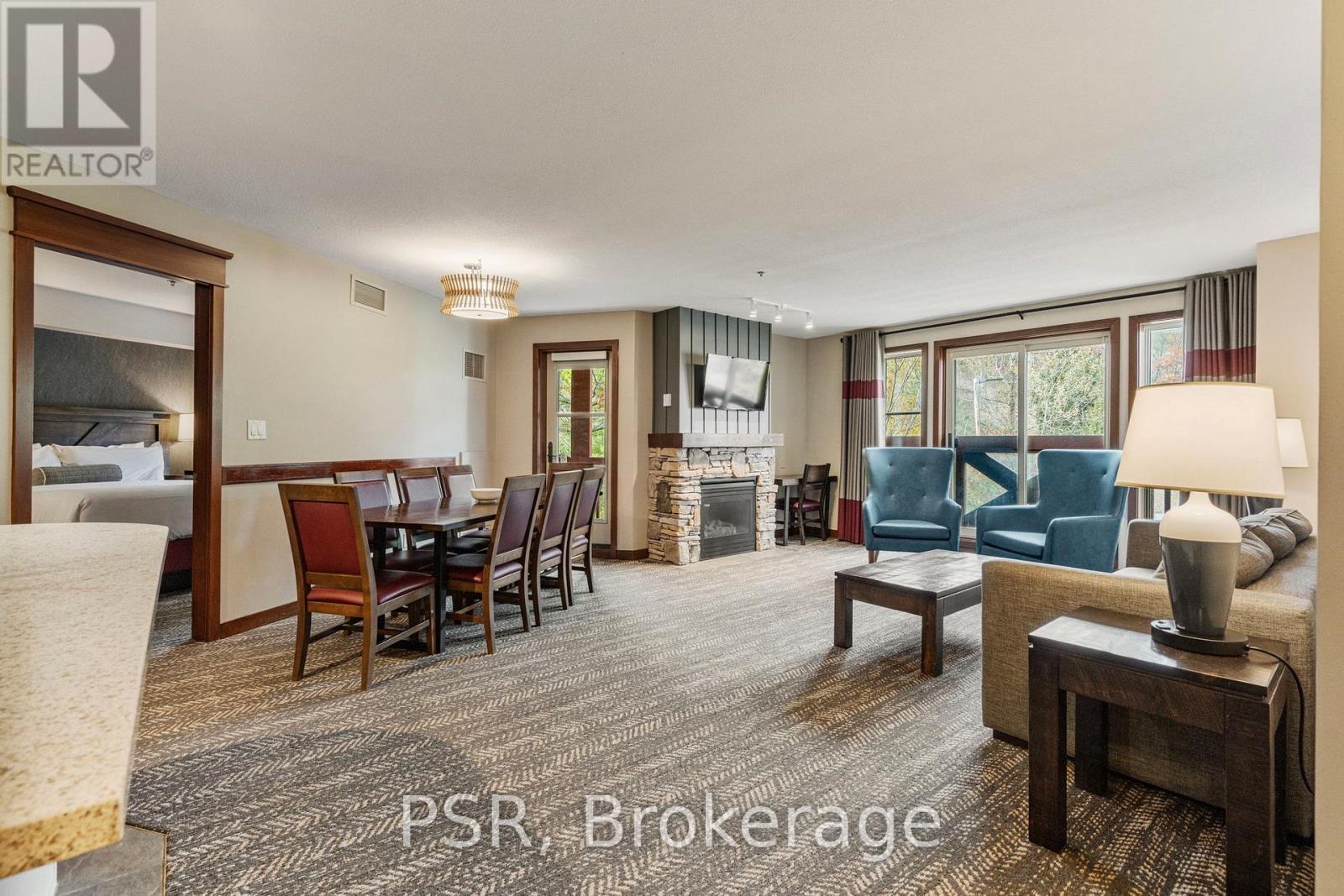 209 - 152 Jozo Weider Boulevard, Blue Mountains, ON - Indoor With Fireplace