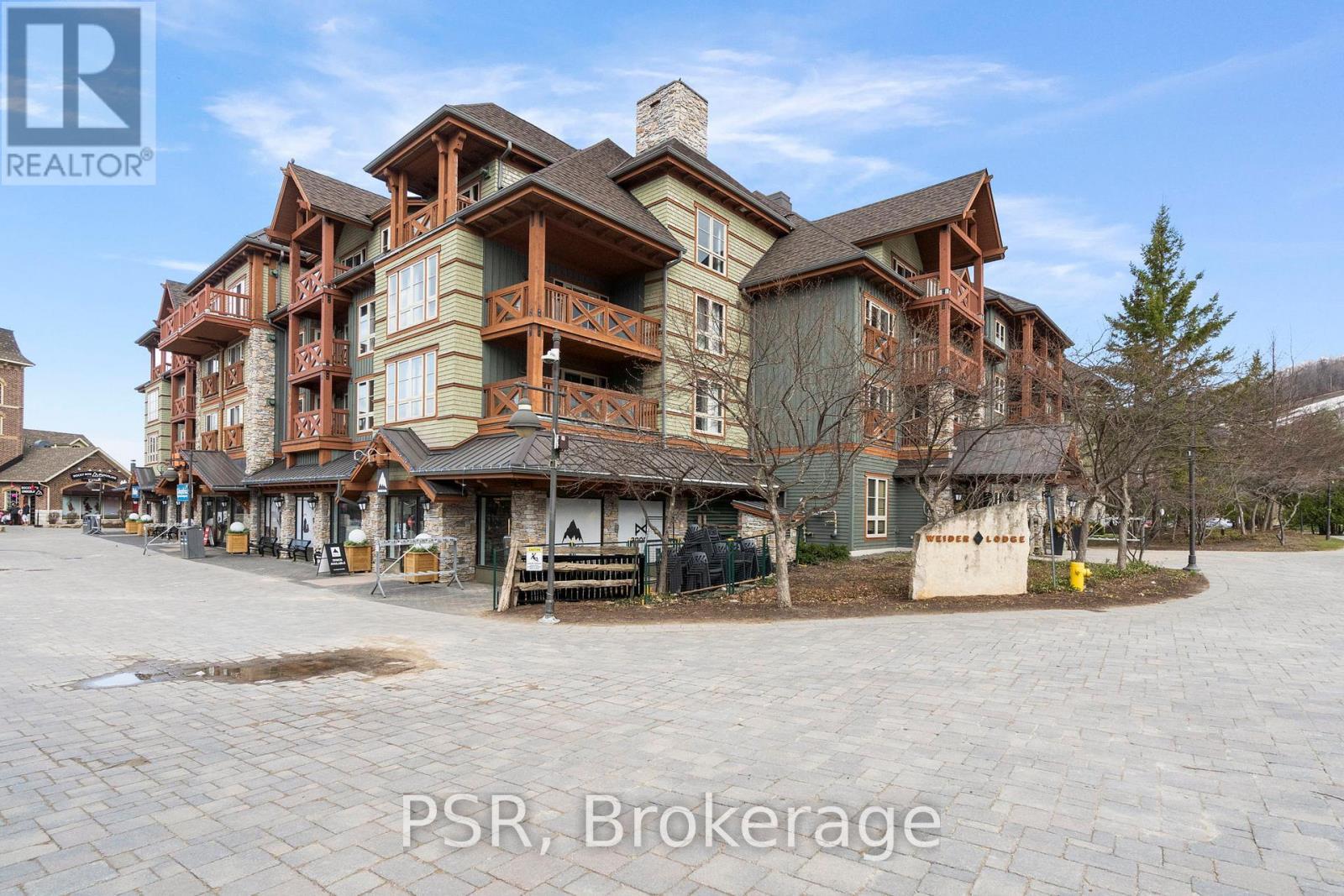 209 - 152 Jozo Weider Boulevard, Blue Mountains, ON - Outdoor With Balcony With Facade