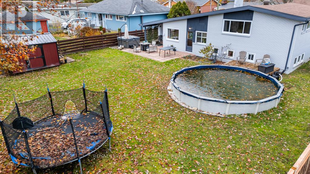 1402 Boyd Street, Cornwall, ON - Outdoor With Above Ground Pool