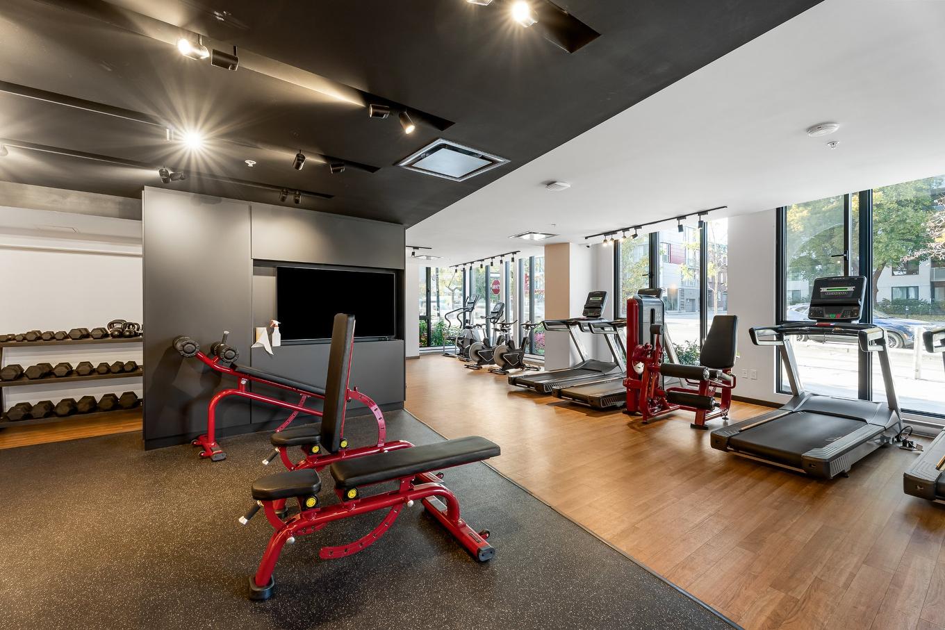 Exercise room - 722-1150 Boul. René-Lévesque E., Montréal (Ville-Marie), QC