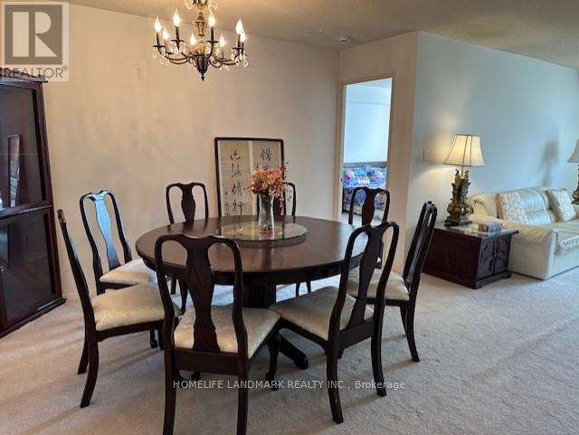 711 - 225 Bamburgh Circle, Toronto, ON - Indoor Photo Showing Dining Room