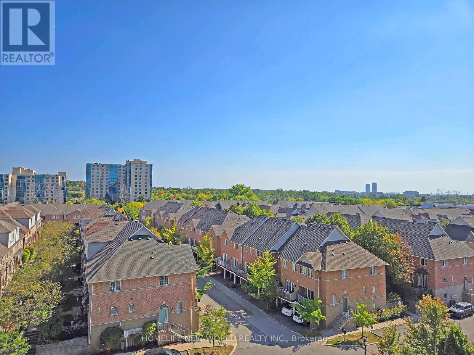 View from Balcony - 731 - 9471 Yonge Street, Richmond Hill, ON - Outdoor With View