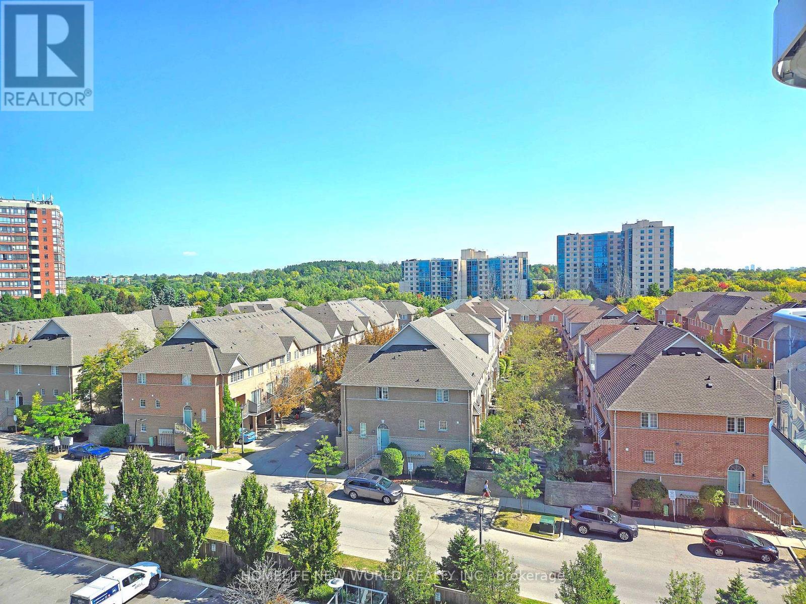 View from Bedroom - 731 - 9471 Yonge Street, Richmond Hill, ON - Outdoor With View