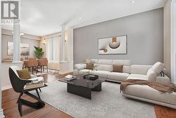 Virtually staged photo -