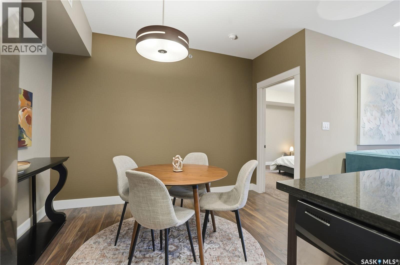 110 721 8Th Street E, Saskatoon, SK - Indoor Photo Showing Dining Room