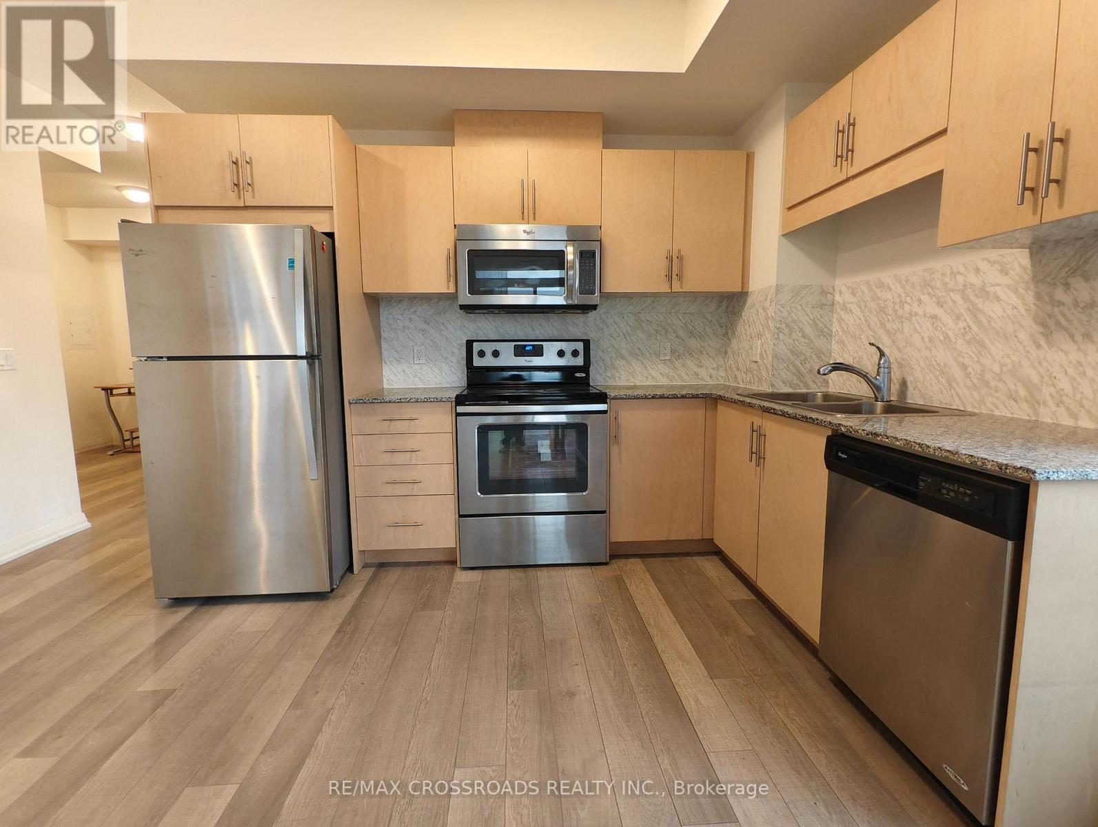 Kitchen - 218 - 9506 Markham Road, Markham, ON - Indoor Photo Showing Kitchen With Double Sink