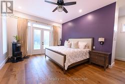 Master Bedroom with Walkout -