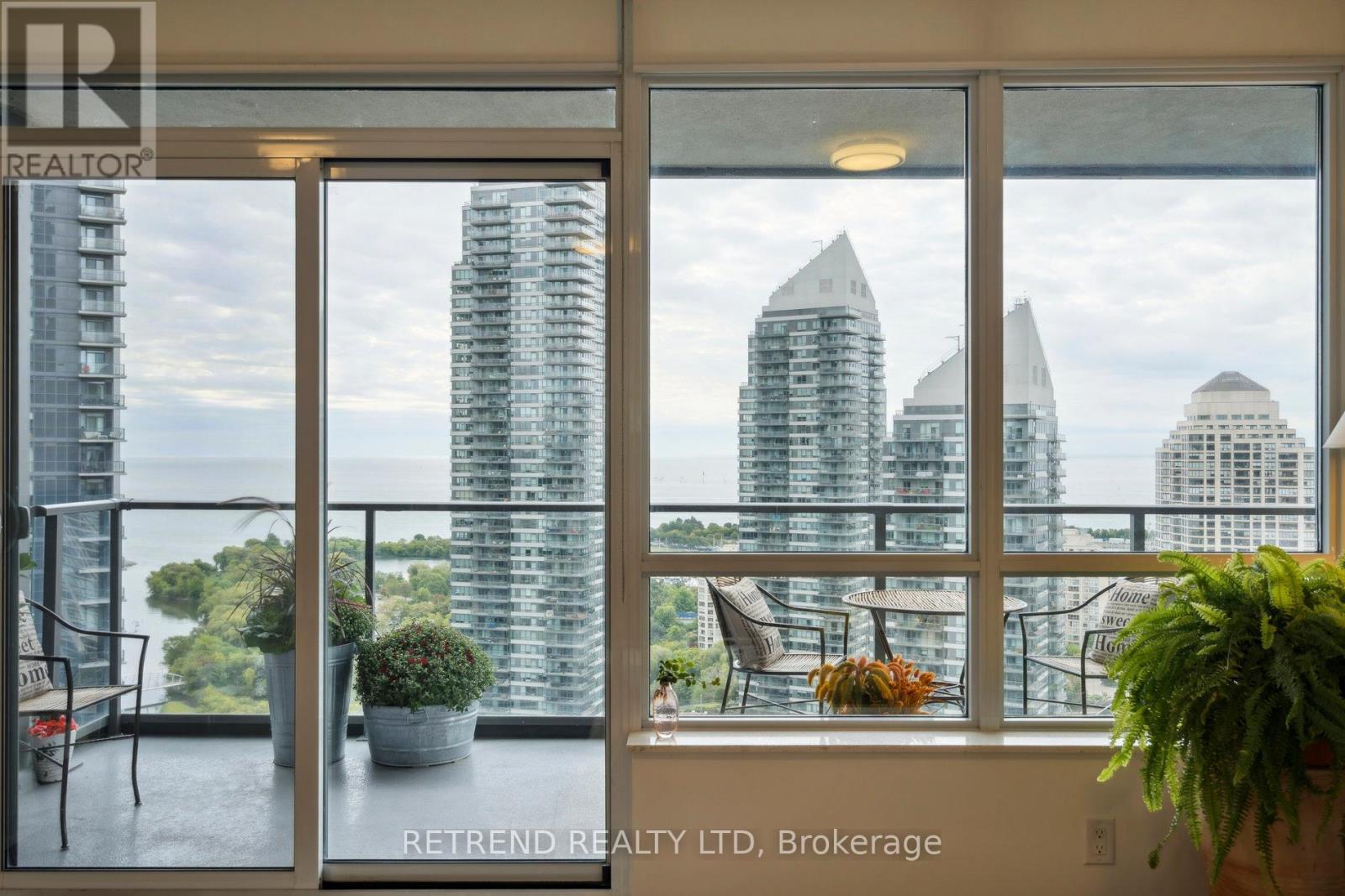 2403 - 36 Park Lawn Road, Toronto, ON - Indoor Photo Showing Other Room With Body Of Water
