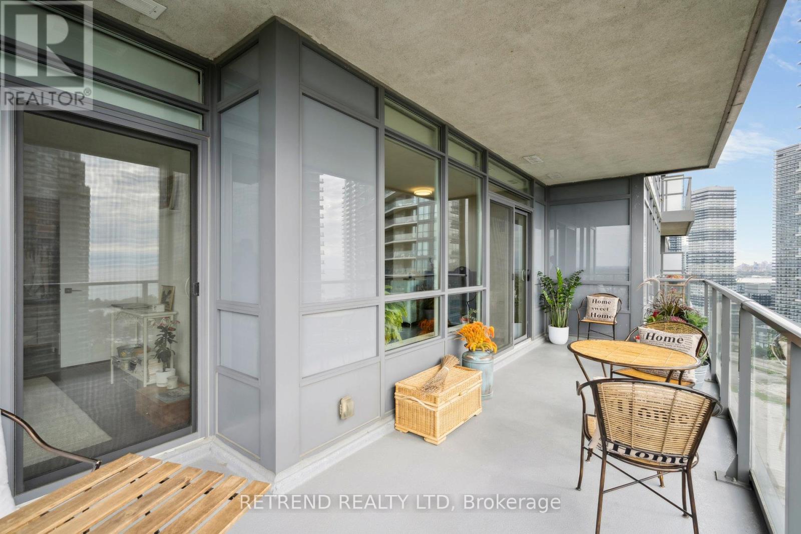 2403 - 36 Park Lawn Road, Toronto, ON - Outdoor With Balcony With Exterior