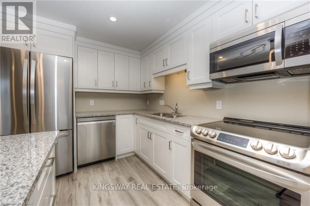 1 Highbook St. Street W, Kitchener, ON - Indoor Photo Showing Kitchen With Stainless Steel Kitchen With Double Sink