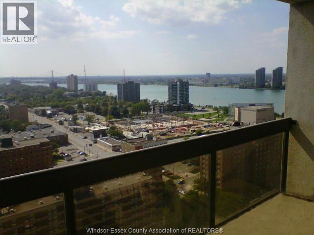 150 Park West Unit# 1414, Windsor, ON - Outdoor With Balcony With View