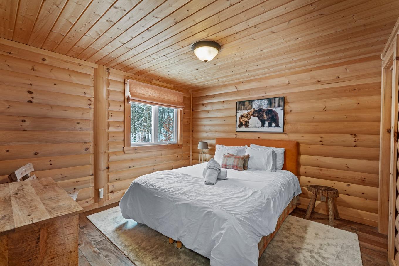Chambre à coucher - 147 Ch. Du Pavillon-Kanata, Amherst, QC - Indoor Photo Showing Bedroom