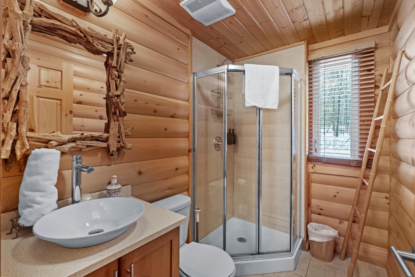 Salle de bains - 147 Ch. Du Pavillon-Kanata, Amherst, QC - Indoor Photo Showing Bathroom