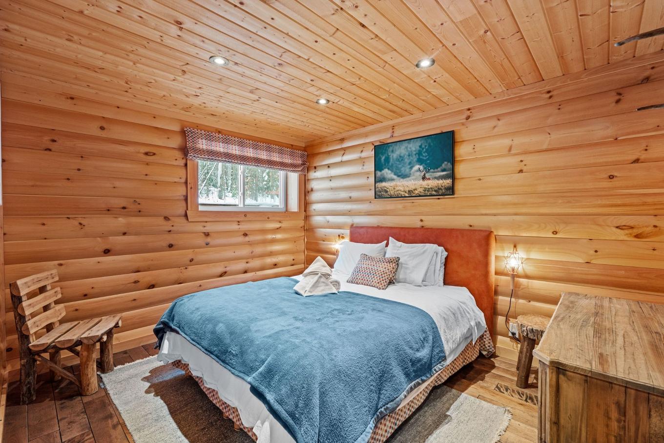 Chambre à coucher - 147 Ch. Du Pavillon-Kanata, Amherst, QC - Indoor Photo Showing Bedroom