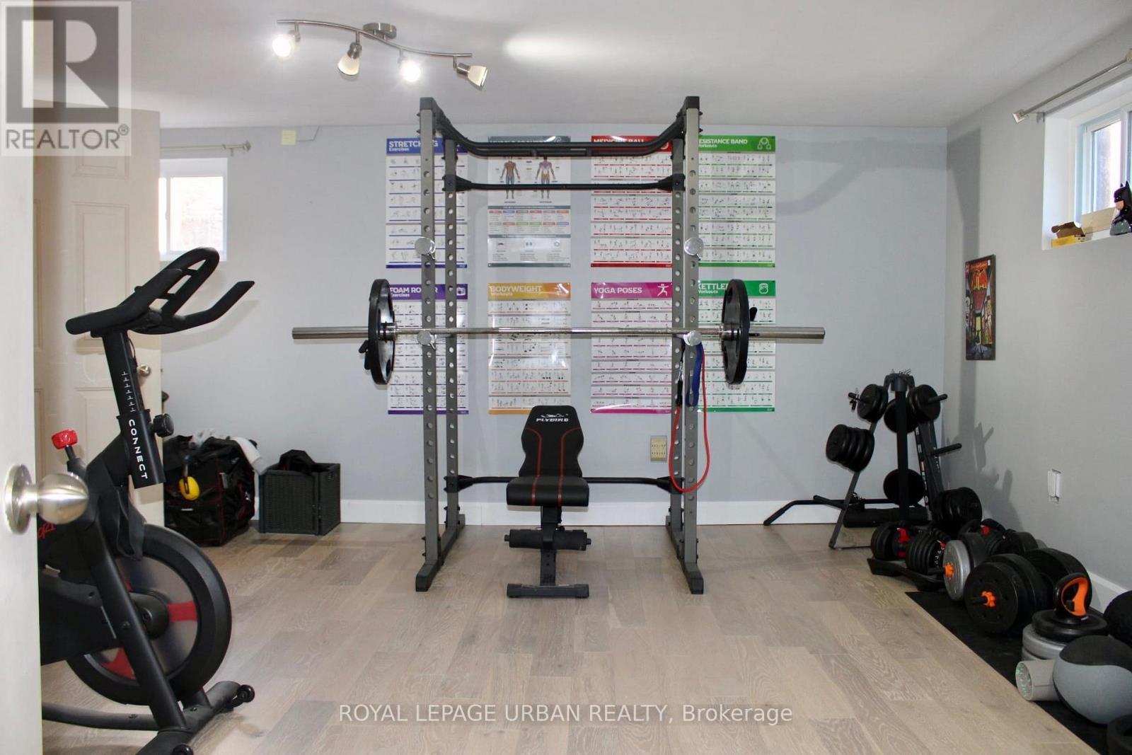743 West Shore Boulevard, Pickering, ON - Indoor Photo Showing Gym Room
