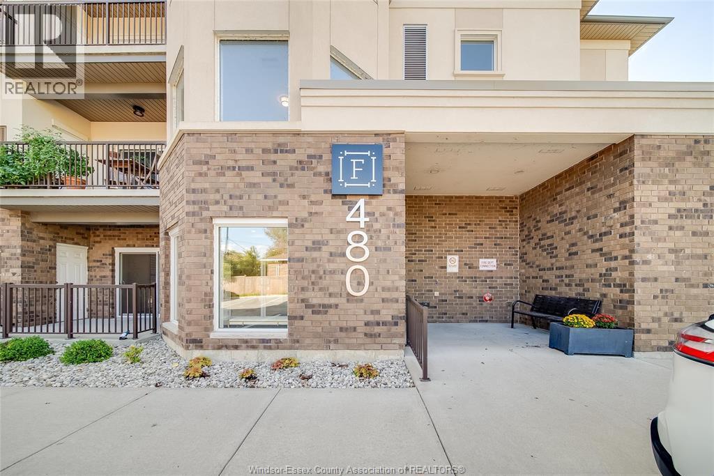 480 Fairview Boulevard Unit# 105, Windsor, ON - Outdoor With Balcony