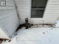 Drilled well at the back of the house -