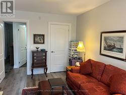 Closet with built-in shelves -