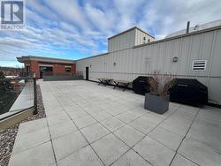 Rooftop patio on the west side -