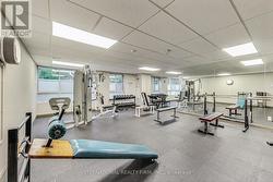 weight room -