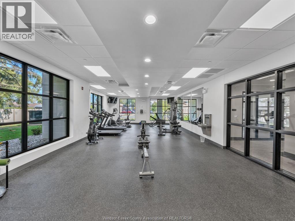 3817 Howard Avenue Unit# 419, Windsor, ON - Indoor Photo Showing Gym Room