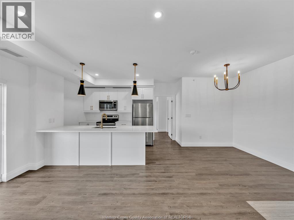 3817 Howard Avenue Unit# 419, Windsor, ON - Indoor Photo Showing Kitchen