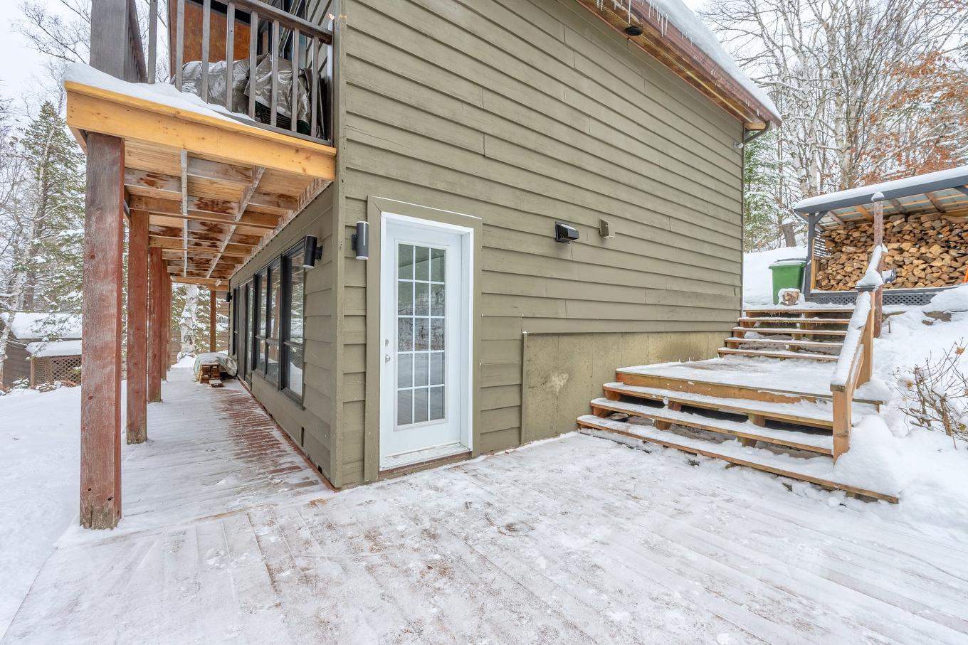 Exterior entrance - 1381 - 1383 Rue Trudel, Mont-Tremblant, QC - Outdoor With Exterior