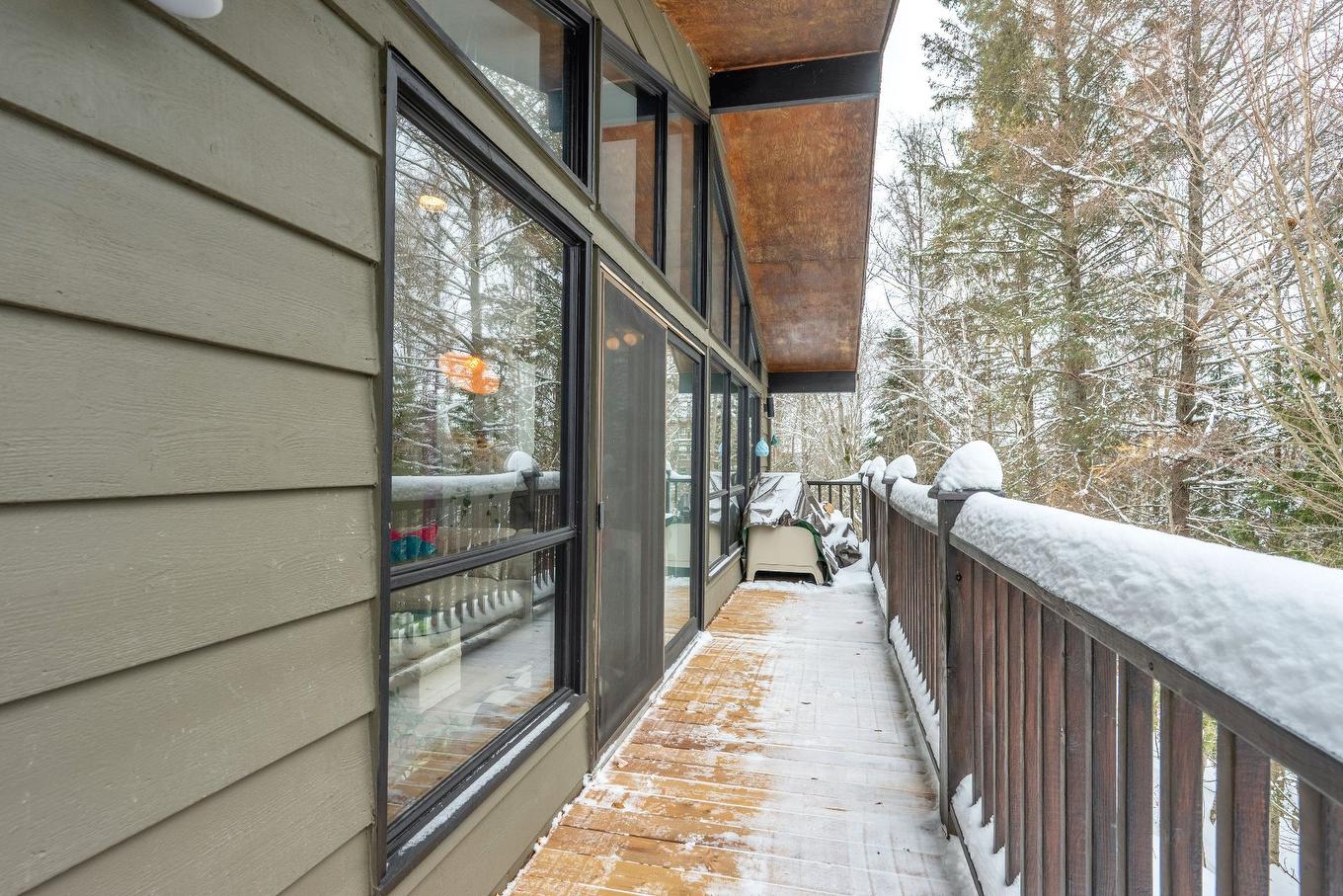 Balcony - 1381 - 1383 Rue Trudel, Mont-Tremblant, QC - Outdoor With Exterior