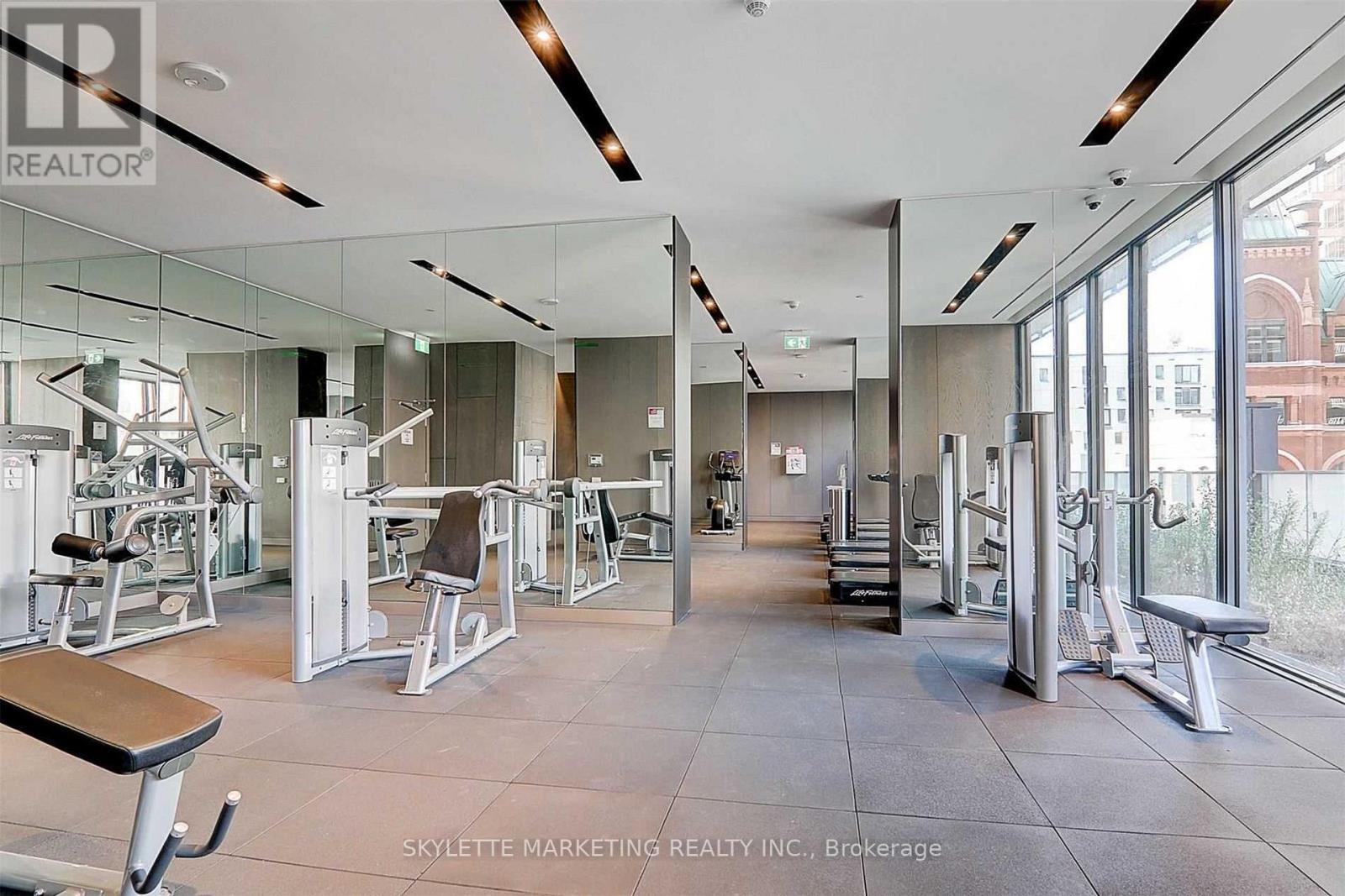 3114 - 25 Richmond Street E, Toronto, ON - Indoor Photo Showing Gym Room