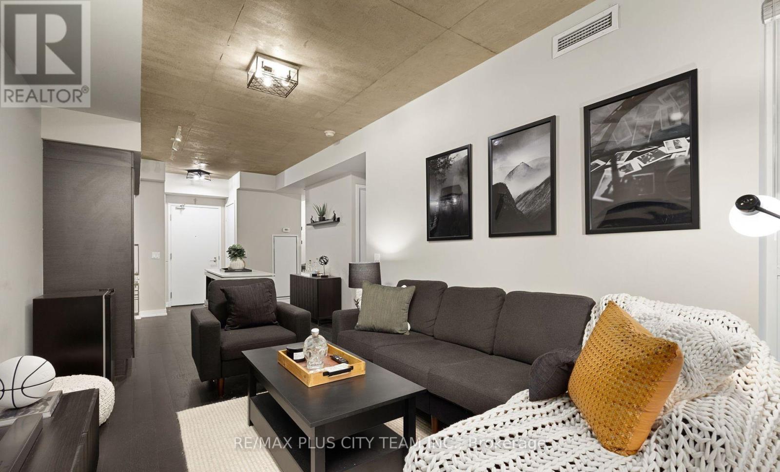 318 - 1030 King Street W, Toronto, ON - Indoor Photo Showing Living Room