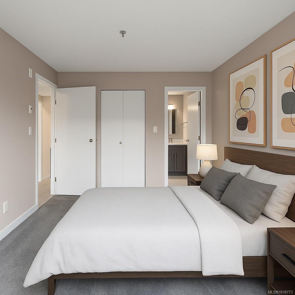 209-3460 Quadra St, Victoria, BC - Indoor Photo Showing Bedroom