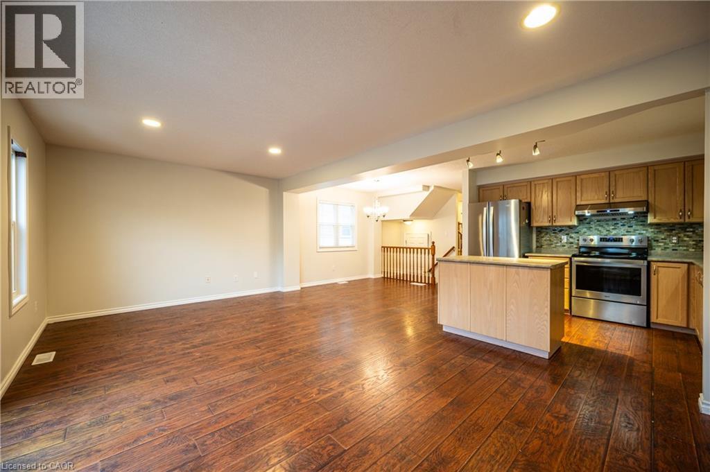 35 Indigo Street, Kitchener, ON - Indoor Photo Showing Kitchen With Stainless Steel Kitchen
