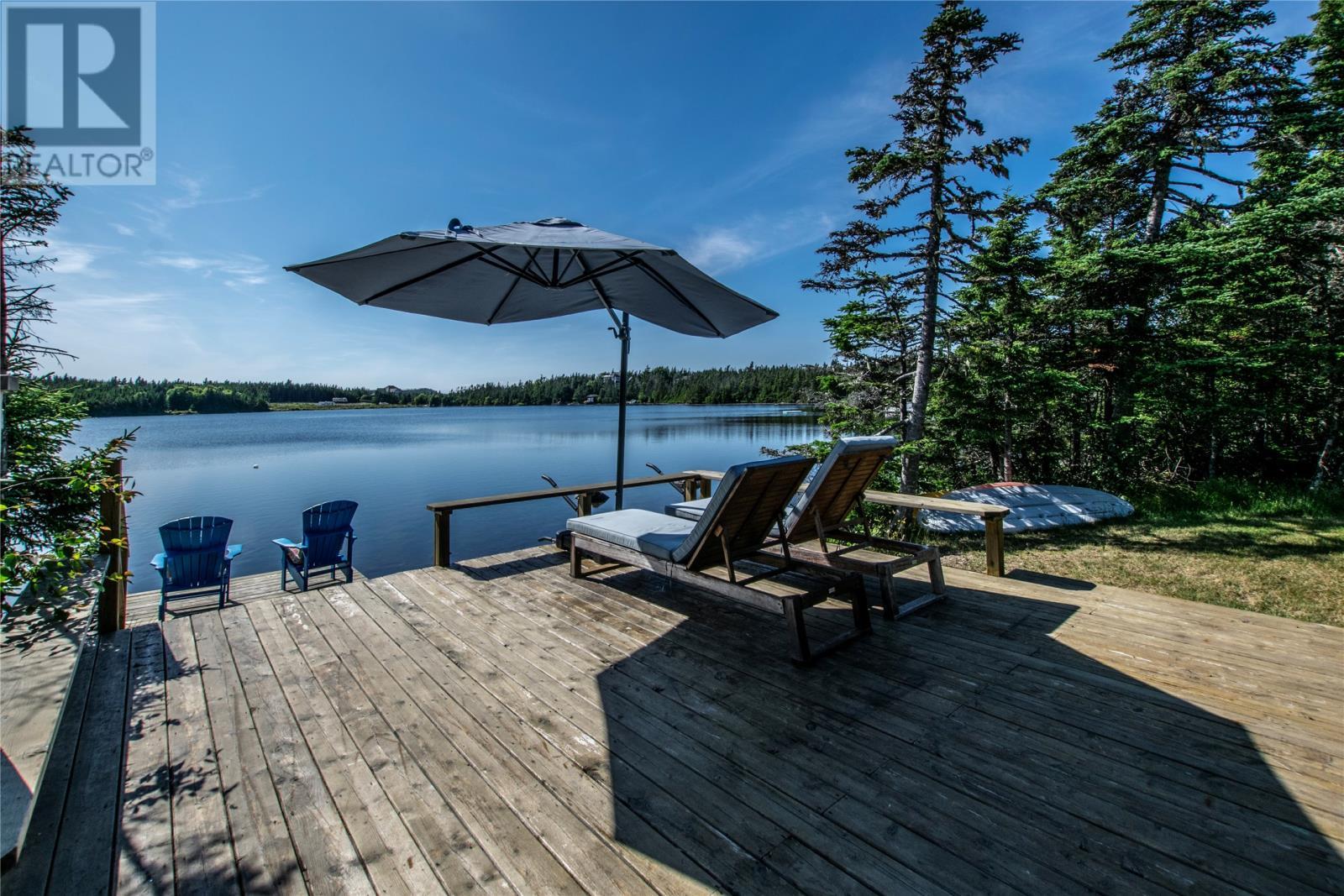 223 Olivers Pond Road, Portugal Cove-St. Philips, NL - Outdoor With Body Of Water With Deck Patio Veranda With View