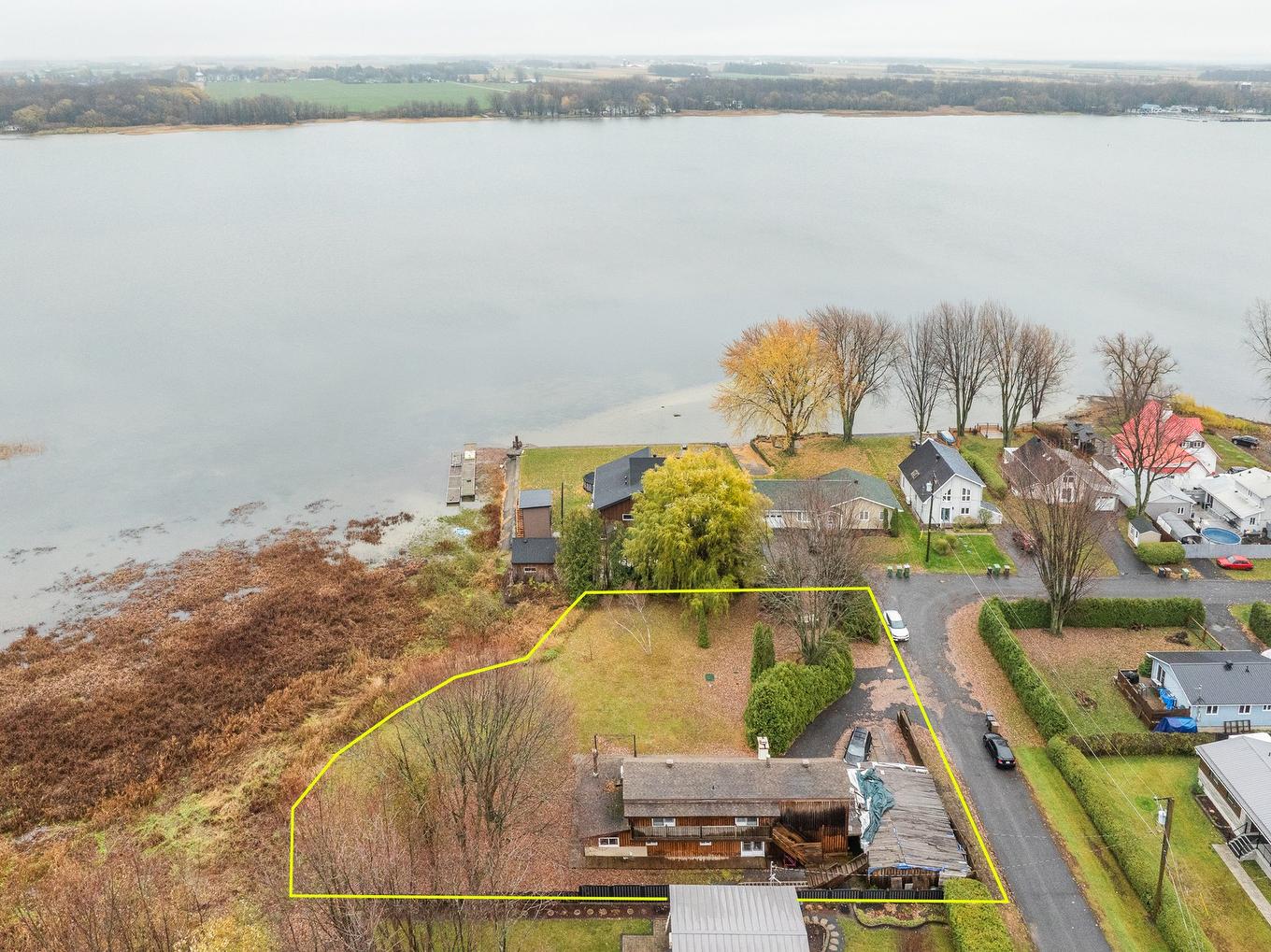 Overall view - 100 Rue Berton, Saint-Blaise-Sur-Richelieu, QC - Outdoor With Body Of Water With View