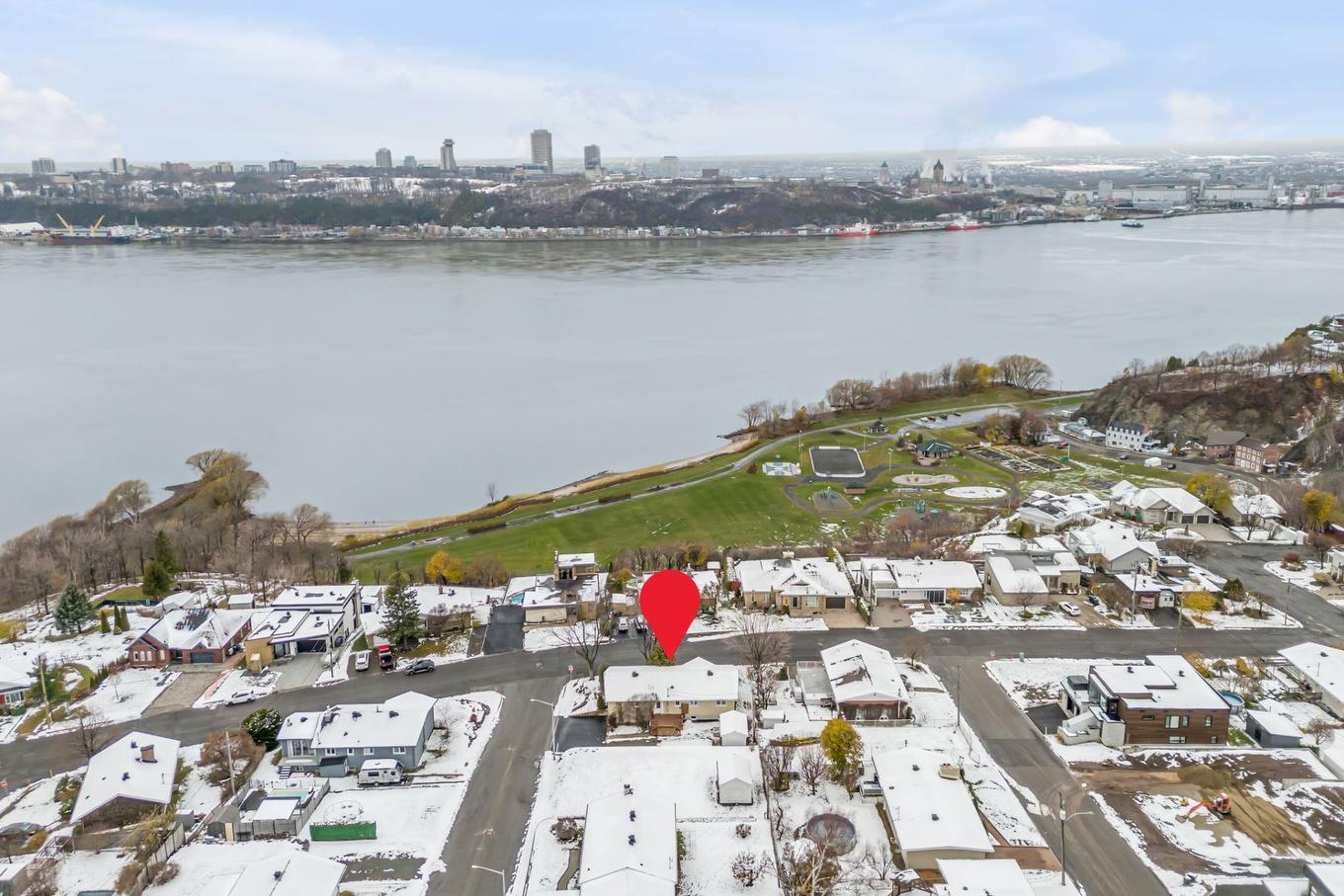 Overall view - 504 Rue De La Falaise, Lévis (Desjardins), QC - Outdoor With Body Of Water With View