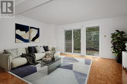 Virtually Staged- Living Room -