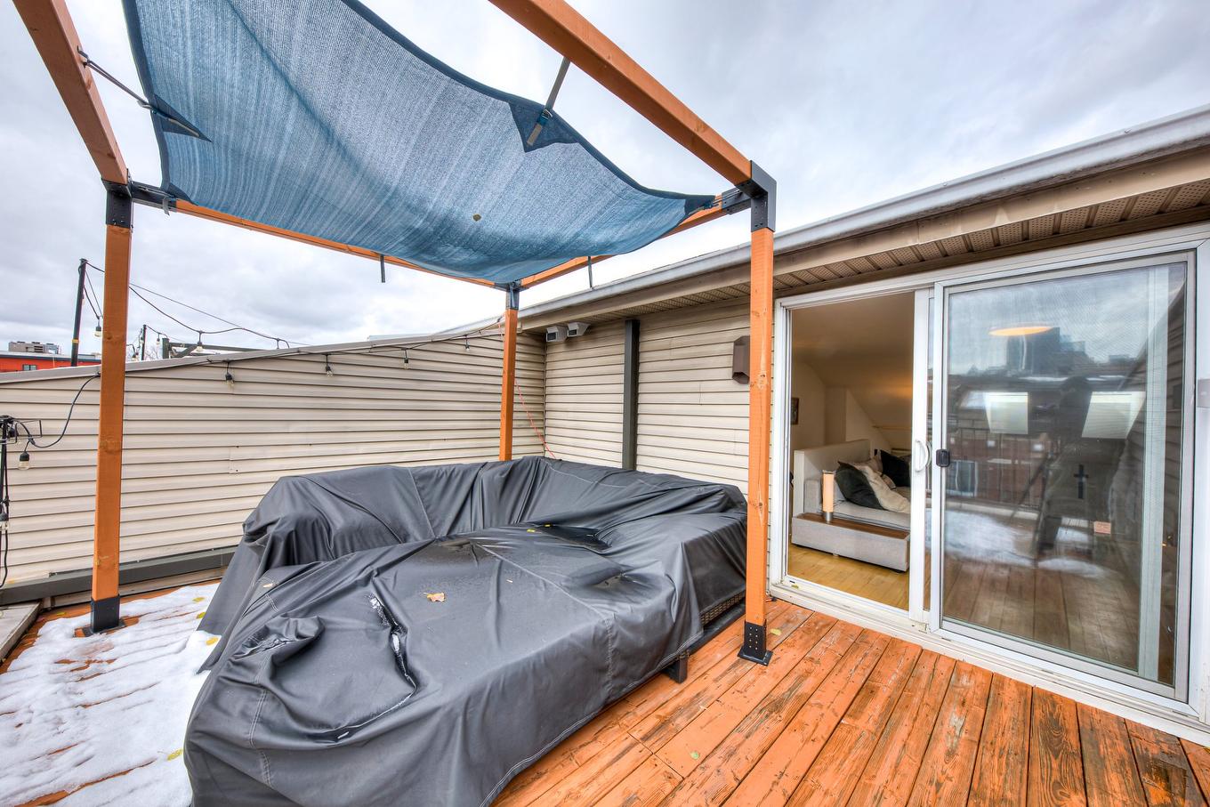 Patio - 7-1240 Rue Montcalm, Montréal (Ville-Marie), QC - Outdoor With Exterior