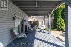 Walk-Out From Kitchen To Covered Deck -