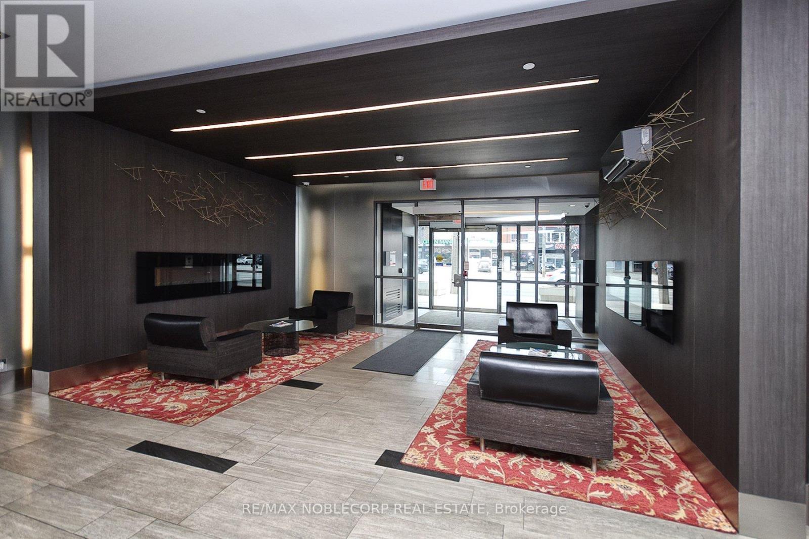 802 - 1185 The Queensway, Toronto, ON - Indoor With Fireplace