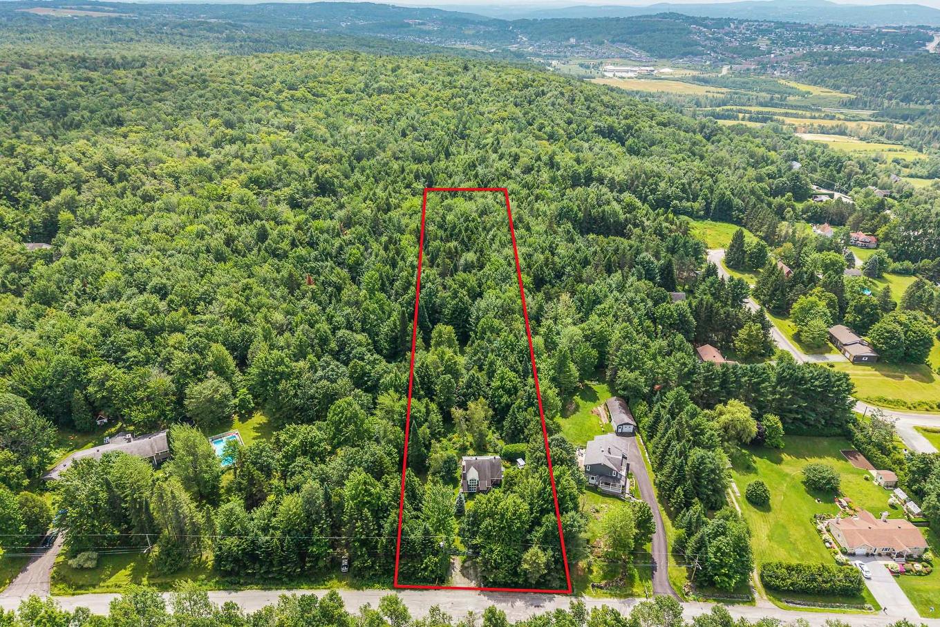 Aerial photo - 1871 Ch. Goddard, Sherbrooke (Fleurimont), QC - Outdoor With View