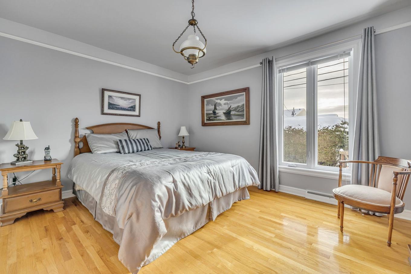 Chambre à coucher principale - 1487 Rue Boivin, L'Ancienne-Lorette, QC - Indoor Photo Showing Bedroom